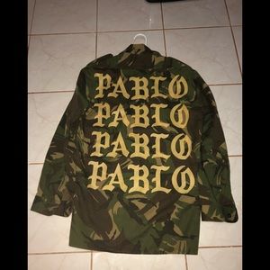 Kanye West TLOP Military Jacket Netherlands Pop Up